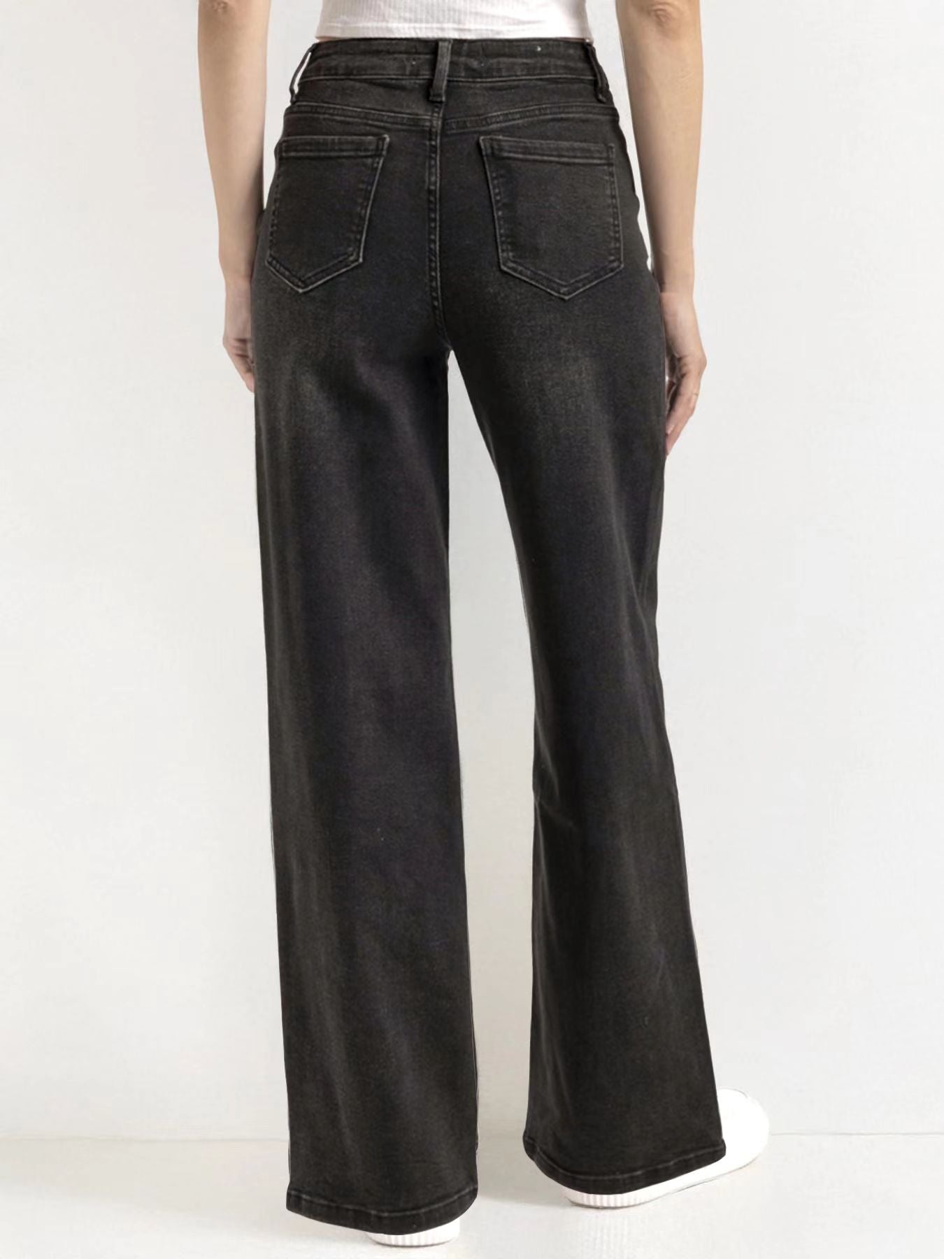 KATCH ME 【Tall】Casual Mid-Rise Denim Multi-Pocket Stretchy Jeans (Copy) Trousers