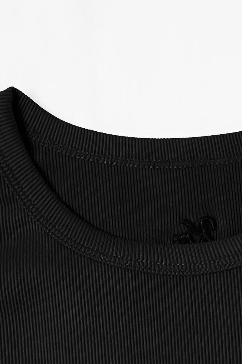 KATCH ME Summer Co-ord Set: Solid Color Shelf-Bra Tank Top & Wide Leg Trousers