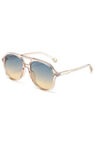 KATCH ME Light Pink Frame Blue Lens Light Weight UV400 Protection Sun Glasses Accessories 7.99