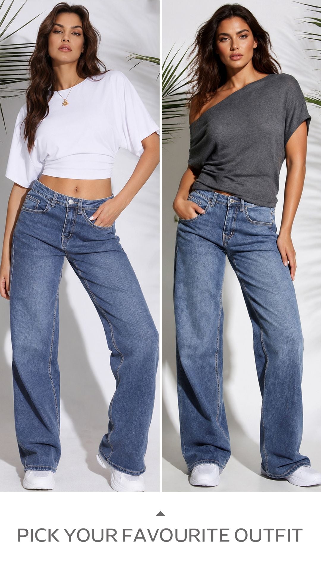How to Style Relaxed Wide-Leg Jeans for an Effortless Summer Look