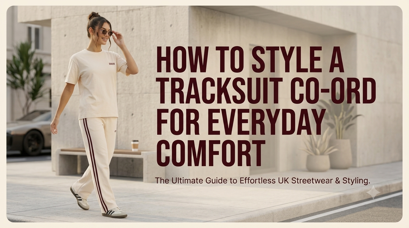 How to Style a Tracksuit Co-ord for an Effortless UK Everyday Look