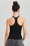 KatchMe Workout U-Neck 2-in-1 Tank Top with Built-in Padded Bra