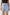 Katch Me Look Women's Versatile High Waist Slanted Button Stretchy Denim Shorts, Street Style Wrinkle-Resistant Durable Bottom, Summer Casual Daily Jeans