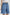 KATCH ME Classy Mid-Rise Tassel Hem Baggy Denim Shorts
