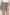KATCH ME Layered High Waist Raw Hem Denim Skorts With Tassel Detail