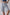 KATCH ME Classy Mid-Rise Tassel Hem Baggy Denim Shorts