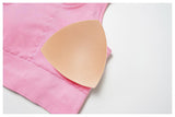 Athleisure Plain U Neck Seamless Shaping Crop Tank With Cups