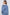Casual Solid Color Long Sleeve Button Denim Jacket & Drawstring Waist Wide Leg Trousers Co-ord