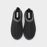 KatchMeUK Women's Comfort Versatile Plush Faux Fur Platform Warm Slippers, Winter Suede Non-Slip Footwear, Leisure Slip-On with Chunky Sole, Thermal Boots