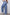 KATCH ME Women's Folded-Waist Wide-Leg Floor-Length Denim Jeans