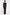 KATCH ME Slinky Lace Trim U Neck Button Maxi Dress