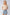KATCH ME Layered High Waist Raw Hem Denim Skorts With Tassel Detail