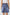 KATCH ME Mid-Rise Tassel Hem Denim Bermuda Shorts