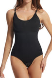 KATCH ME Black Seamless Hip Lift Bodysuit Bodysuit 