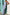 KATCH ME Blue Floral Print Spaghetti Straps Backless Maxi Dress Dress 