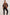 KATCH ME Brown Chic Stand Collar Zip-Up Gilet Coat 