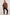KATCH ME Brown Chic Stand Collar Zip-Up Gilet Coat 