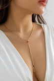 KATCH ME Gold Fashion Triangle Necklace Accessories 
