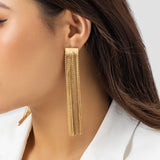 KATCH ME Gold K Alloy Tassel Fashion Earrings Accessories 7.99