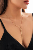 KATCH ME Gold Knot Simple Chocker Necklace Accessories 5.99