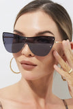 KATCH ME Gray Fashion No Frame Polygonal UV400 Sunglasses Accessories 