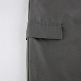 KATCH ME Grey High Waist Segment Straight Leg Cargo Trousers  19.99