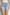Katchme High Waist Multi-Pocket Rolled Raw Hem Stretch Denim Shorts - KATCH ME UK-Denim