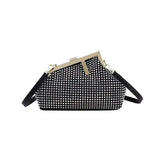 KATCH ME Irregular Mental Angle Rhinestones Shoulder Bag- Sarabeth Bag 