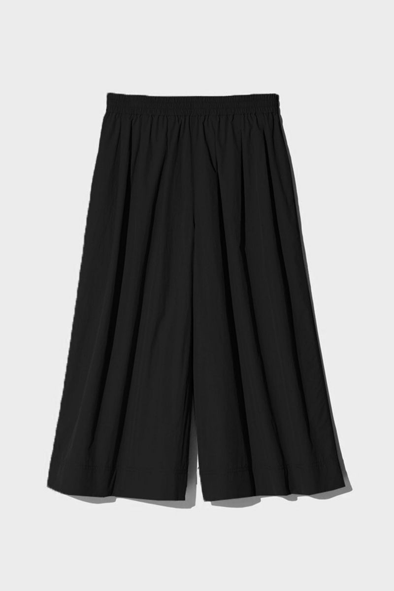 Katchme Lightweight Breathable Nylon Mid-Rise Drawstring Wide Leg Skort - KATCH ME UK-Trousers
