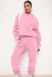 KATCH ME Pink Casual Hoodie & Pocket Pants Co-ord Co-ord 