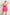 KATCH ME Pink Chiffon Frill Tiered Dress Dress 37.99