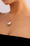 KATCH ME Silver Drop Pendent Snake Bone Necklace Accessories 