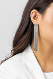 KATCH ME White K Alloy Tassel Fashion Earrings Accessories 7.99