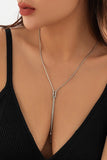 KATCH ME White K Knot Simple Chocker Necklace Accessories 