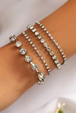 KATCH ME White Multilayer Rhinestone Bracelet Accessories 
