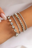 KATCH ME White Multilayer Rhinestone Bracelet Accessories 