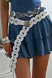 KATCH ME White Vintage Rivet Buckle Belt Accessories 