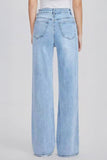 Street High Waist Multi-Pocket Ripped Baggy Jeans
