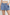 KATCH ME Comfort Soft Solid Color High Waist Cargo Pocket Mini Denim Skort