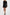 KATCH ME Black Versatile Knit Crew Neck Cuff Slit Rib Long Sleeve Slim Sweater Dress Dress 23.99