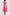 KATCH ME Fuchsia Lovely Thick Strap Pleated Pocket Slim Midi Dress Dress