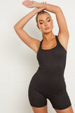 KATCH ME Ribbed Body Sculpting Unitard- Connie Playsuits 14.99